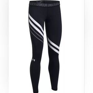 Under Armour Women’s Fitted Leggings – Diagonal Stripe | XL